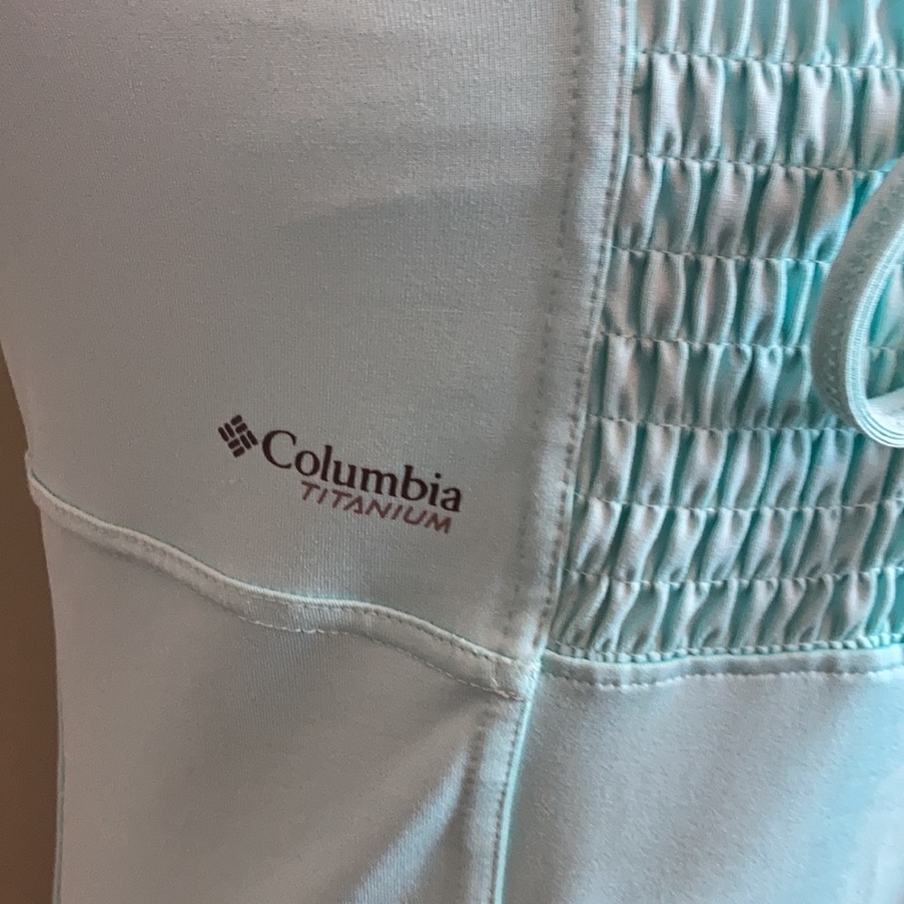 Columbia Titanium Strappy Athleisure Fit & Flare Dress Large Outdoors Casual - Picture 7 of 7